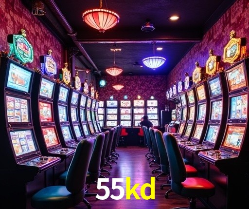 Slots com jackpots e giros grátis na 55kd